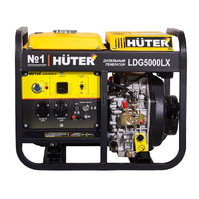 Электрогенератор дизельный LDG 5000LX Huter 64/2/7 изображение, фото