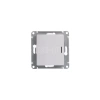 Переключатель проходной 1-кл. СП Glossa 10А IP20 (сх. 6а) 10AX с подсветкой механизм бел. Systeme Electric GSL000163 изображение, фото