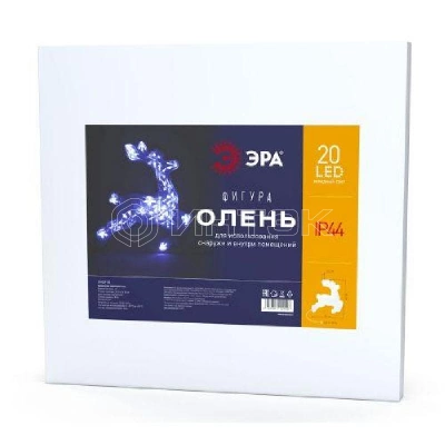 Фигура светодиодная "Олень" 20LED 220В IP44 ЭРА Б0041935 изображение, фото