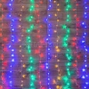 Гирлянда светодиодная "Светодиодный Дождь" 3х2м 240LED мультиколор 12Вт 230В IP20 свечение с динамикой провод прозр. Neon-Night 235-098 изображение, фото