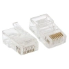 Коннектор RJ45 (8P8C) кат.5E неэкранир. TERACOM универс. (уп.50шт) EKF TRC-PLUG-5EUTP-50 изображение, фото