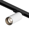 Светильник трековый 15Вт GU10 IP20 алюм. черн. с бел. DENKIRS 712731 изображение, фото