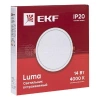 Светильник светодиодный ДВО 1007 14Вт 4000К IP20 встраив. Basic EKF DLL-1007-14-4000 изображение, фото