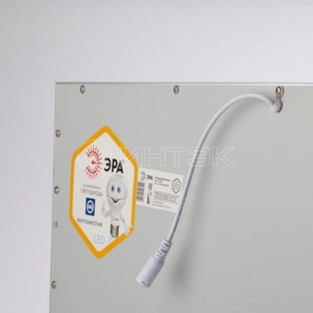 Светильник светодиодный SPL-5-40-6K (W) 595х595х8 40Вт 6500К IP40 2800лм универс. Ra>80 без драйвера NationStar ультратонкая панель бел. ЭРА Б0026958 изображение, фото