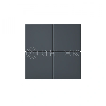 Выключатель сценарный 4-кл. ArtGallery (сх. 1) грифель Systeme Electric GAL000774 изображение, фото