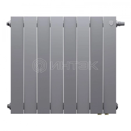 Радиатор Royal Thermo PianoForte 500 Silver Satin VDR80 - 8 секц. изображение, фото