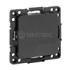 Переключатель проходной 1-кл. Стокгольм 10А механизм черн. PROxima EKF EZV10-025-10 изображение, фото