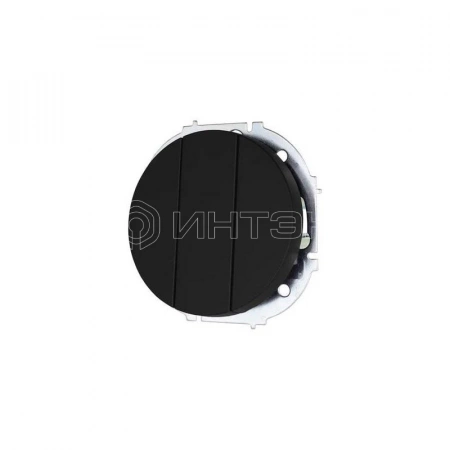 Выключатель 3-кл. СП O Systeme ElectricN механизм черн. бархат LEZARD 743-4288-109 изображение, фото