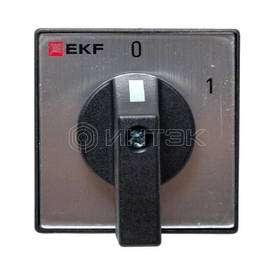 Переключатель кулачковый ПК-1-11 1П 10А "0-1" EKF pk-1-11-10 изображение, фото