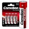 Элемент питания алкалиновый AA/LR6 1.5В Plus Alkaline LR6-BP4 (блист.4шт) Camelion 7370 изображение, фото