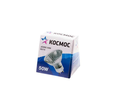 Лампа галогенная JCDRC 50Вт GU10 230В Космос LKsmJCDRC220V50W изображение, фото