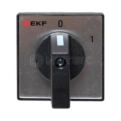 Переключатель кулачковый ПК-1-12 2П 25А "0-1" EKF pk-1-12-25 изображение, фото
