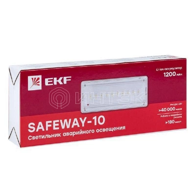 Светильник аварийного освещения SAFEWAY-10 LED PROxima EKF dpa-201 изображение, фото