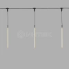 Гирлянда светодиодная "Тающие сосульки" 10шт х 50см шаг 100см 600LED тепл. бел. 24В провод каучук черн. соединяется Neon-Night 256-427 изображение, фото