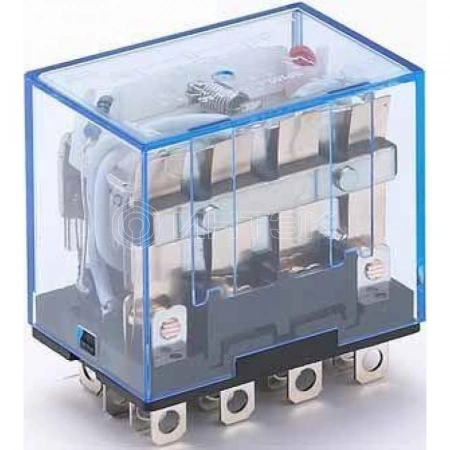Реле промежуточное ПР-102 10А 24В DC 4 конт. с LED-индикацией DEKraft 23213DEK изображение, фото
