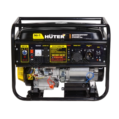 Портативный бензогенератор Huter DY6500LXA 64/1/27 изображение, фото