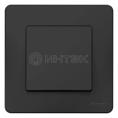 Выключатель 1-кл. СП Blanca 10А IP20 (сх. 1) 250В антрацит Systeme Electric BLNVS010106 изображение, фото