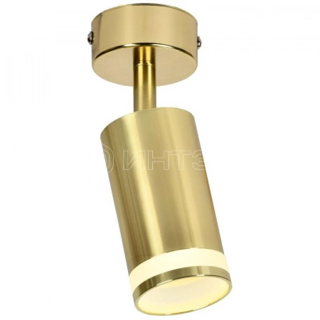 Светильник 4006 GU10 настенно-потолочный золото IEK LT-USB0-4006-GU10-1-K22 изображение, фото