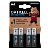 Элемент питания алкалиновый AA/LR6 (блист. 4шт) Turbo Max Opticell 6053003 изображение, фото
