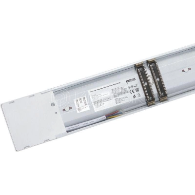 Светильник светодиодный WLF-2 18Вт 6500К IP40 1560лм 592х75х25мм ДПО линейный матов. рассеив. сталь GAUSS 844424318 изображение, фото