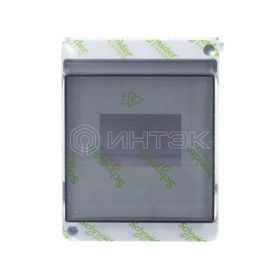 Бокс навесной ОП City9 Box XS 6мод. с прозр. дверцей Systeme Electric EZ9EAB106 изображение, фото