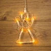 Фигура светодиодная "Ангелок" 195х115х10мм 8LED тепл. бел. 1Вт 4.5В IP20 на присоске с подвесом элементы питания 3хAAA (в компл.) Neon-Night 501-015 изображение, фото