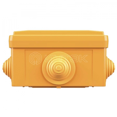 Коробка ответвительная FS 100х100х50мм IP55 4п 450В 6А 4кв.мм с кабельными вводами и клеммниками пластик. DKC FSB11404 изображение, фото