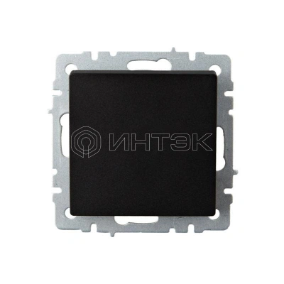 Выключатель проходной 1-кл. СП BRITE ВС10-1-6-БрЧ 10А механизм черн. IEK BR-V12-0-10-K02 изображение, фото