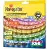 Лента светодиодная 95 314 NLS-5050RGB60-14.4-IP65-24V (уп.5м) Navigator 95314 изображение, фото