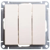 Выключатель 3-кл. СП W59 10А IP20 10AX механизм сл. кость Systeme Electric VS0510-351-2-86 изображение, фото