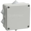 Коробка распаячная ОП 100х100х50 IP55 KM41234 IEK UKO11-100-100-050-K41-55 изображение, фото