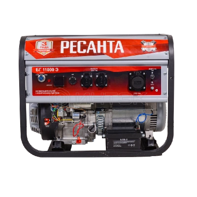 Электрогенератор Ресанта БГ 11000 Э 64/1/58 изображение, фото