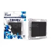 Выключатель 2-кл. СП Pixel 10А IP20 механизм карбон TOKOV ELECTRIC TKE-PX-V2-C14 изображение, фото