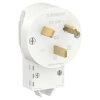 Вилка силовая СП Blanca 2P+E 32А 250В бел. Systeme Electric BLNSV003231 изображение, фото
