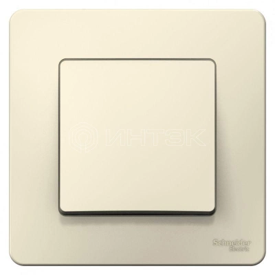Выключатель 1-кл. СП Blanca 6А IP20 (сх. 1) 250В молочн. Systeme Electric BLNVS006102 изображение, фото