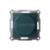 Светорегулятор поворотно-нажимной AtlasDesign 400Вт механизм изумруд Systeme Electric ATN000823 изображение, фото