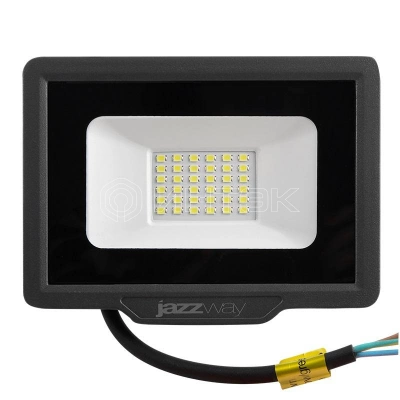 Прожектор светодиодный PFL-C3 30Вт 6500К IP65 ДО закален. прозр. стекло JazzWay 5023567A изображение, фото