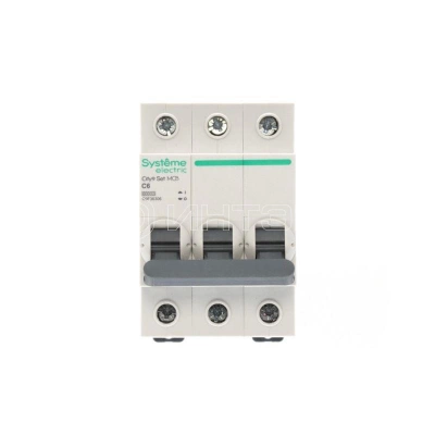 Выключатель автоматический 3п City9 Set (АВ) С 6А 6кА 400В Systeme Electric C9F36306 изображение, фото