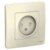 Розетка 1-м СП Blanca 16А IP20 250В без заземл. защ. шторки молоч. Systeme Electric BLNRS000112 изображение, фото