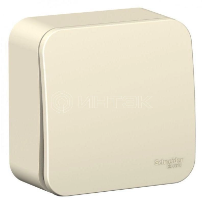 Выключатель 1-кл. ОП Blanca 6А IP20 (сх. 1) 250В с изолир. пластиной молочн. Systeme Electric BLNVA061012 изображение, фото