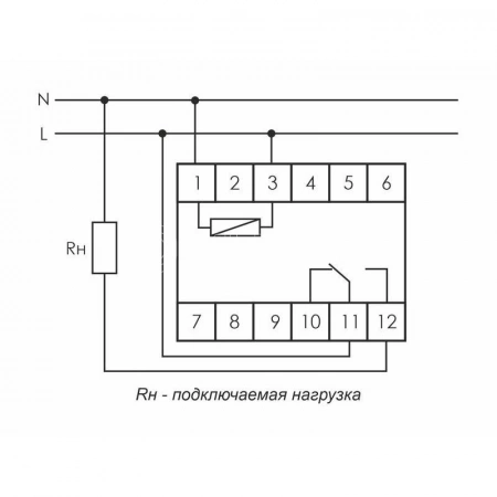 Реле времени PCA-512 8А 230В 1 перекл. IP20 задержка выключ. монтаж на DIN-рейке F&F EA02.001.001 изображение, фото