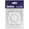 Светорегулятор поворотный СП Accent 6-401-01М 600Вт 230В IP20 бел. матов. Intro Б0063671 изображение, фото