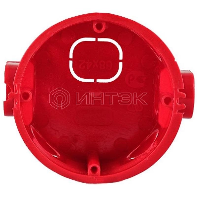 Коробка установочная 68х42мм со стыковычными узлами IP20 TOKOV ELECTRIC TKE-KU-68-42-C13 изображение, фото