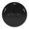 Розетка MultiTrack с 2-мя заряд. устройствами USB тип A+C 18Вт 5В/3А антрацит Systeme Electric MTK13003B изображение, фото