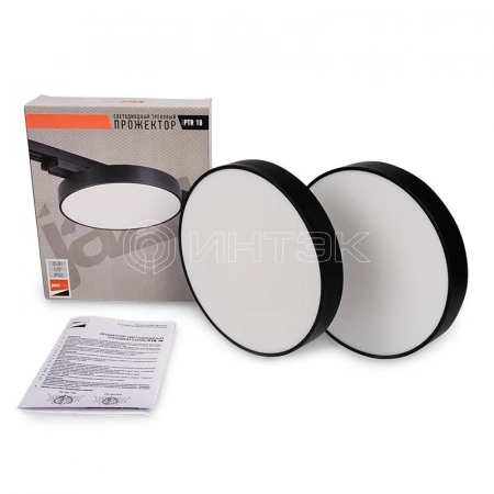 Светильник светодиодный трековый PTR 1835-R240 35Вт 4000К 120град. BL IP40 (уп.2шт) черн. Pro JazzWay 5048300 изображение, фото