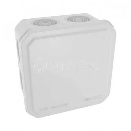 Коробка ответвительная с 8+2 каб. вводами d25/20мм IP55 100х100х50мм DKC 53800 изображение, фото