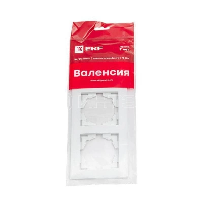 Рамка 3-м Валенсия бел. PROxima EKF EWM-G-303-10 изображение, фото