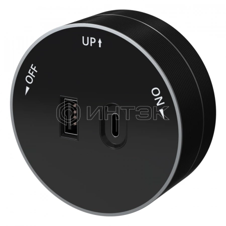 Розетка MultiTrack с 2-мя заряд. устройствами USB тип A+C 18Вт 5В/3А антрацит Systeme Electric MTK13003B изображение, фото
