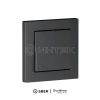 Выключатель 1-кл. AtlasDesign Smart 10А (сх. 1) L+N с подсветкой Zigbee механизм карбон Systeme Electric ATN001013Z изображение, фото