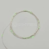 Гирлянда светодиодная "Роса" 2м 20LED зел. 2Вт 4.5В IP20 провод прозр. Neon-Night 303-008 изображение, фото